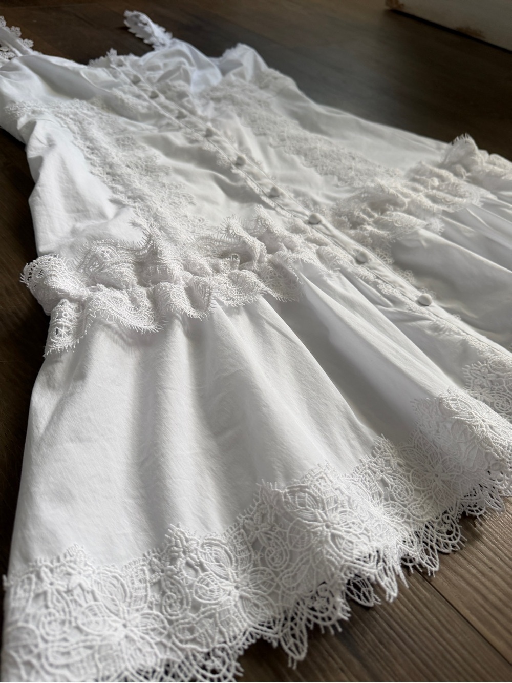 NWT Cinq à Sept Aziza White Mini Dress - Size 8 - Picture 8 of 15